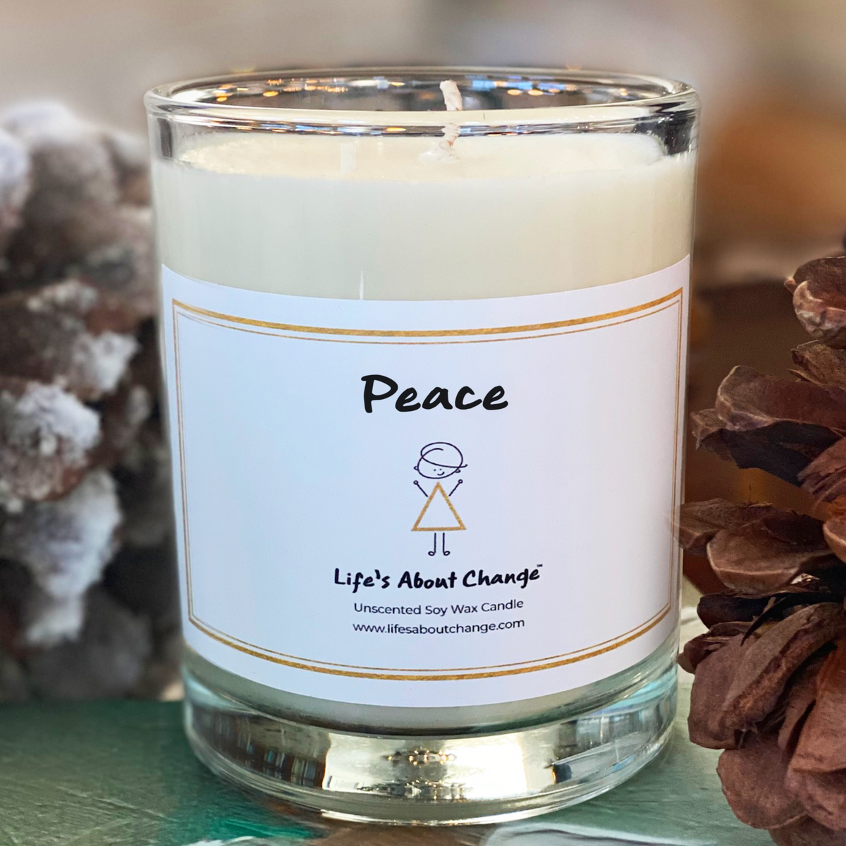 Peace Candle – Peaceful Pickings