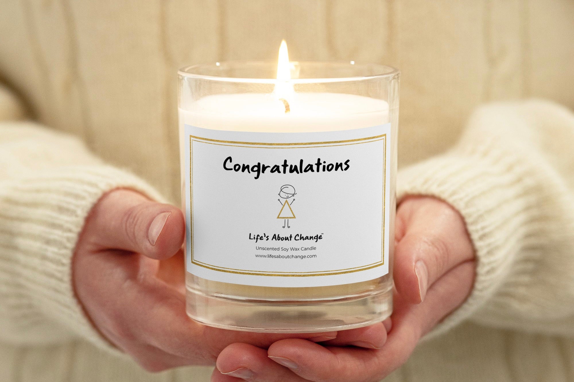 Congratulations - Unscented Candle