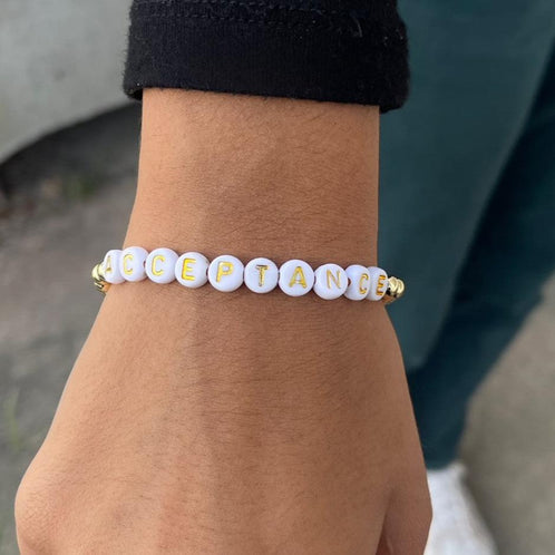 Acceptance Beaded Bracelet