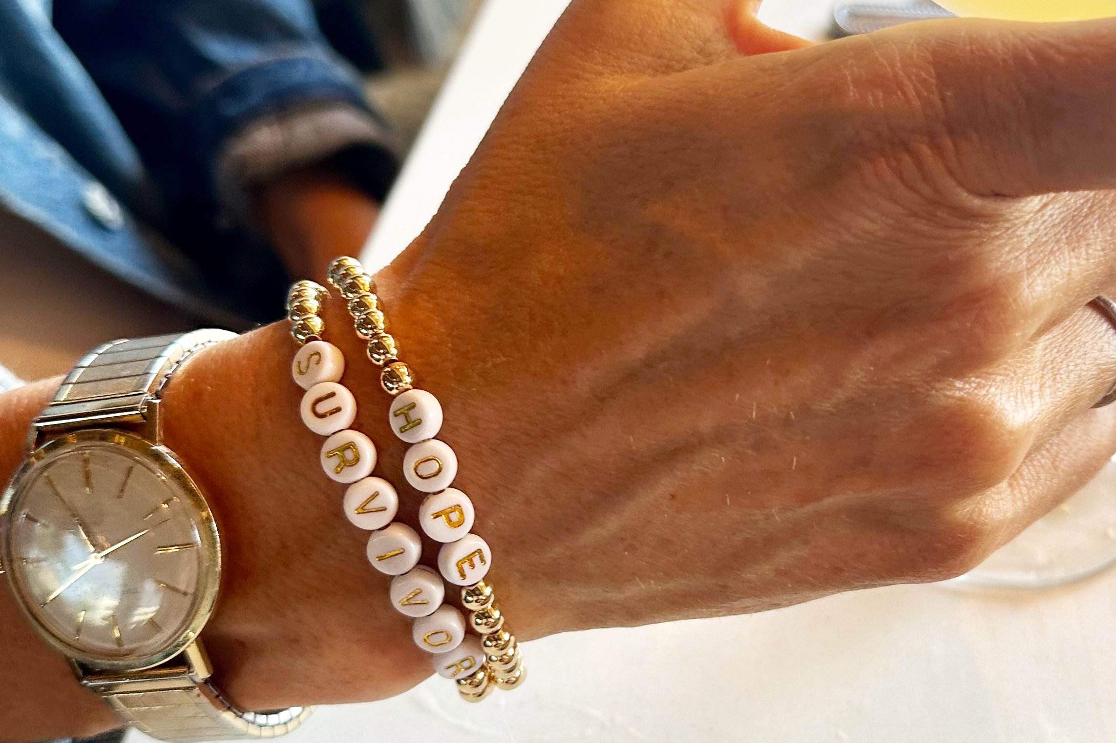 *Preorder* Hope Beaded Bracelet