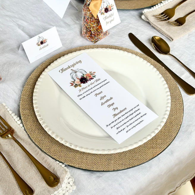 A Place At Our Table Cards - Thanksgiving 2025 - Set of 12 Cards