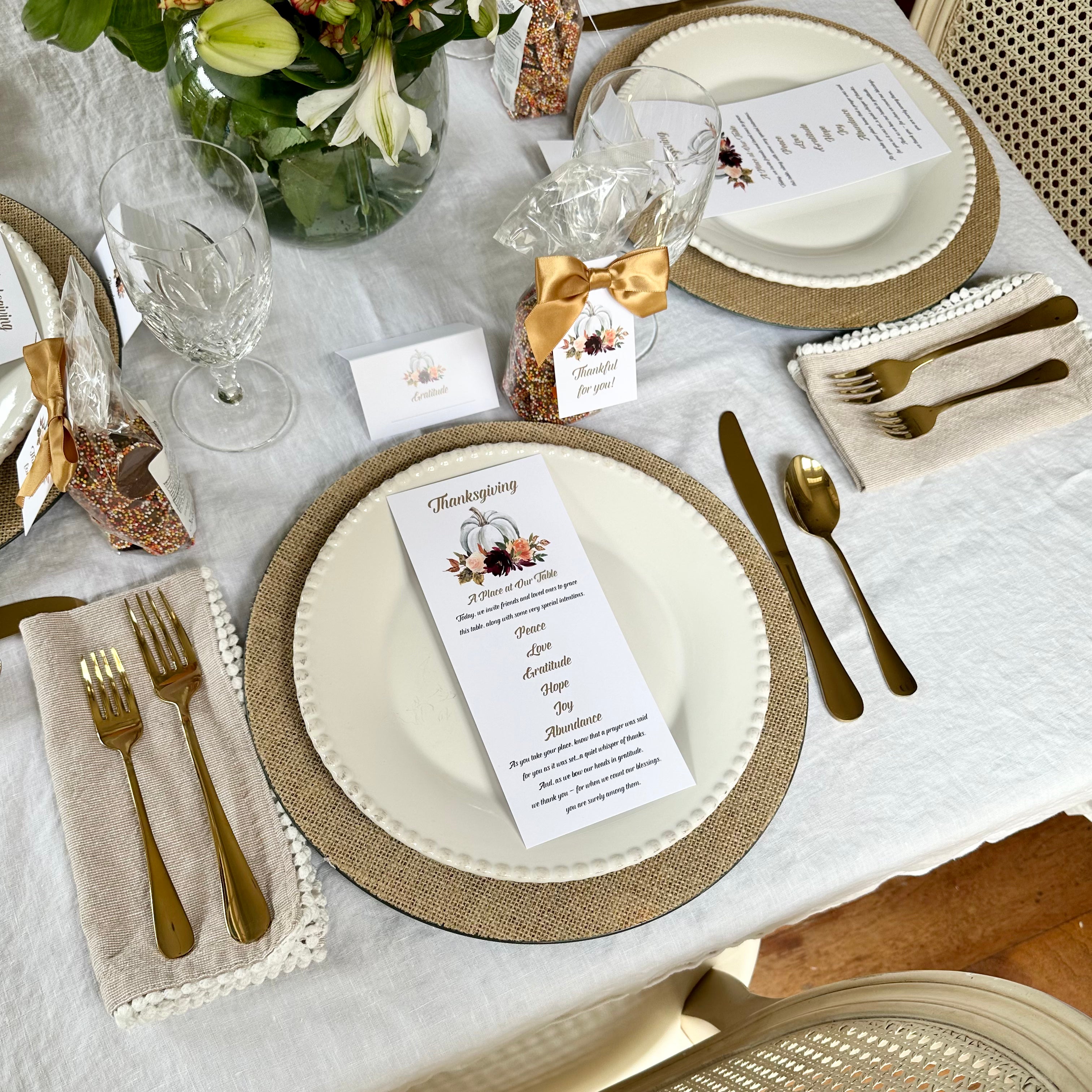 A Place At Our Table Cards - Thanksgiving 2024 - Set of 12 Cards