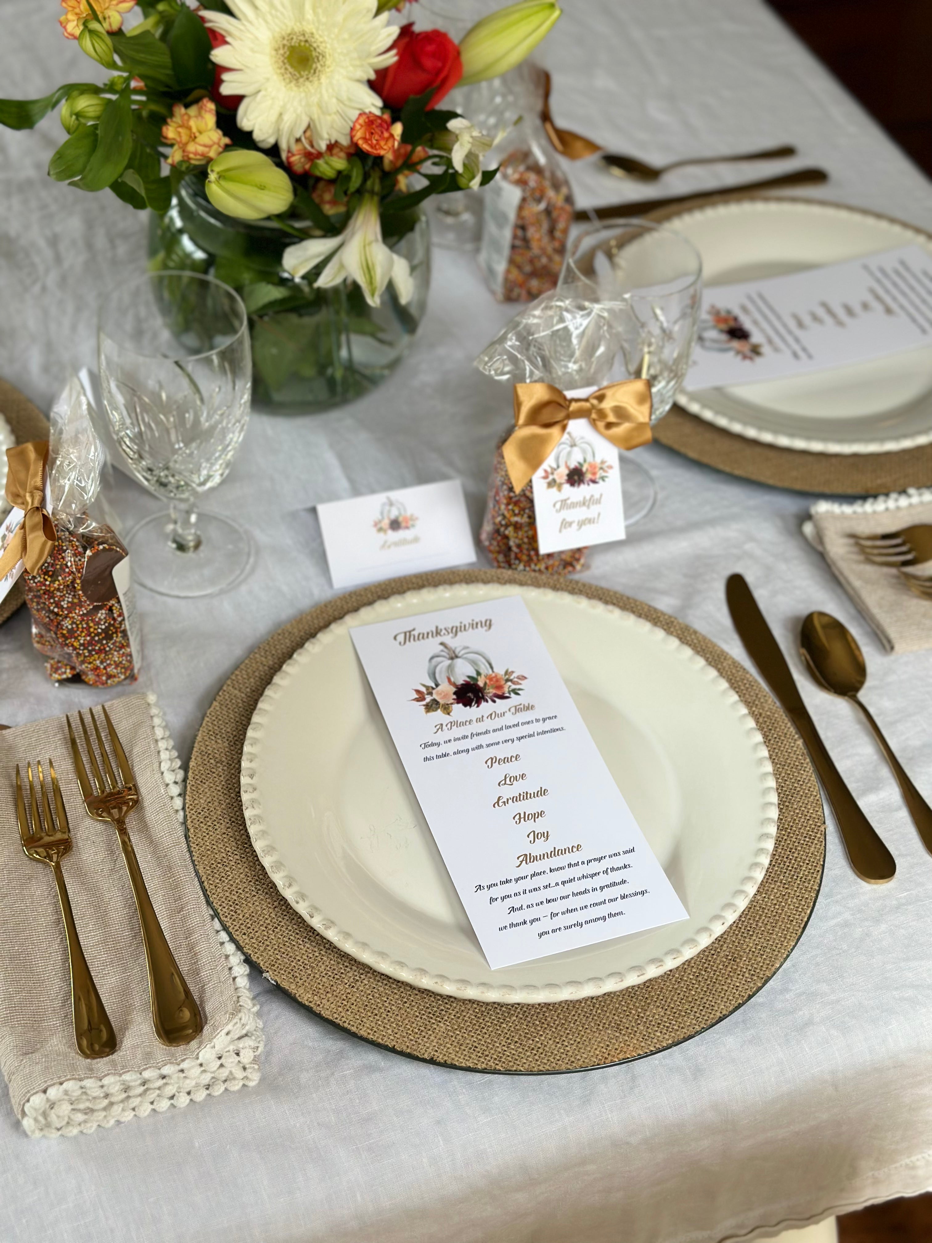 A Place At Our Table Cards - Thanksgiving 2025 - Set of 12 Cards