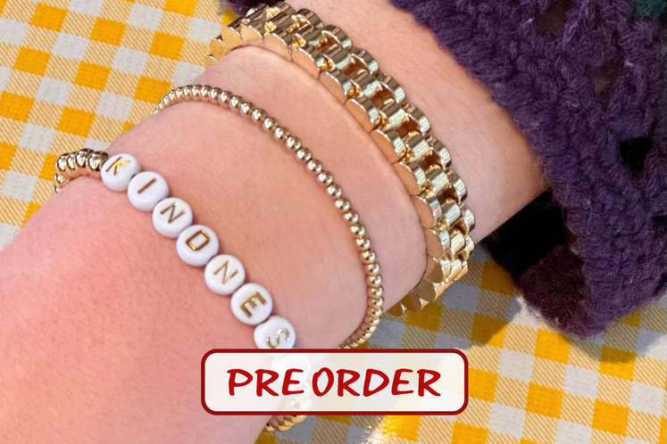 *Preorder* Kindness Beaded Bracelet
