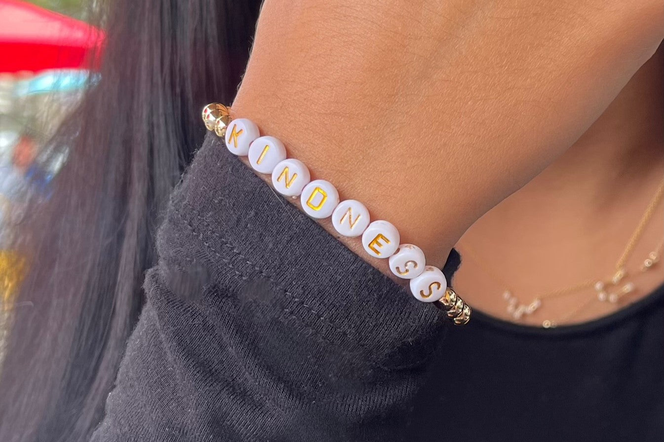 *Preorder* Kindness Beaded Bracelet