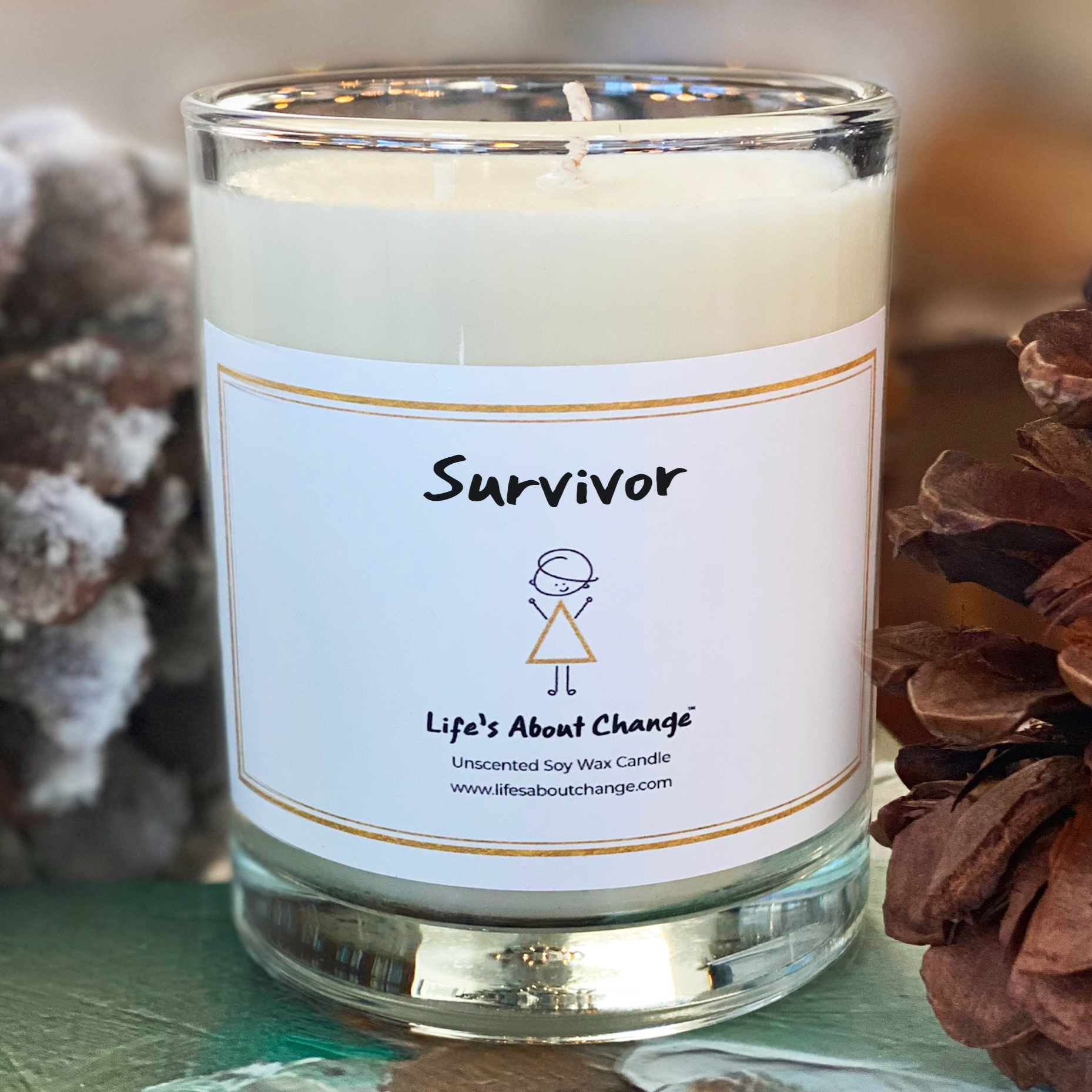 Survivor - Unscented Candle