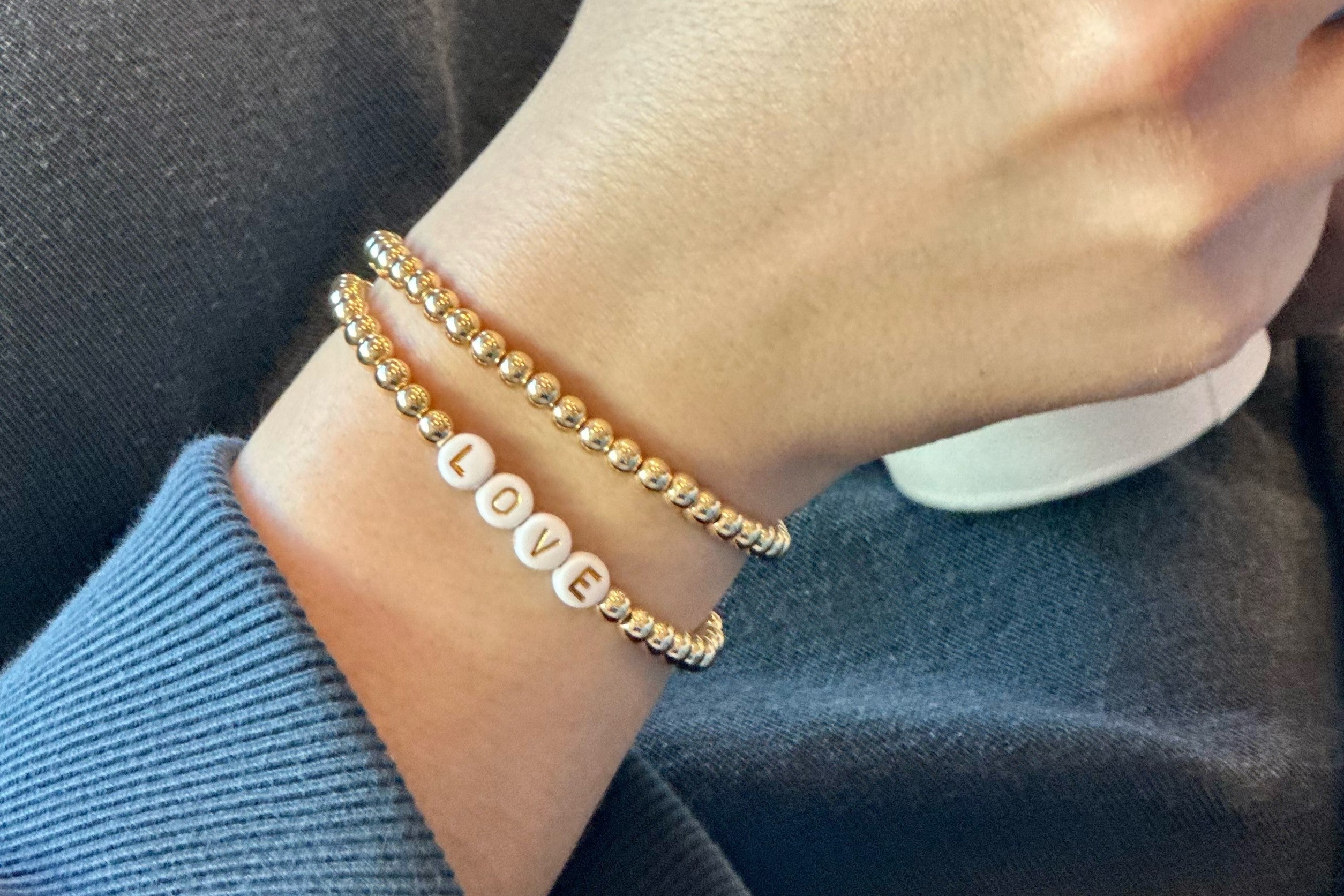 *Preorder* Love Beaded Bracelet