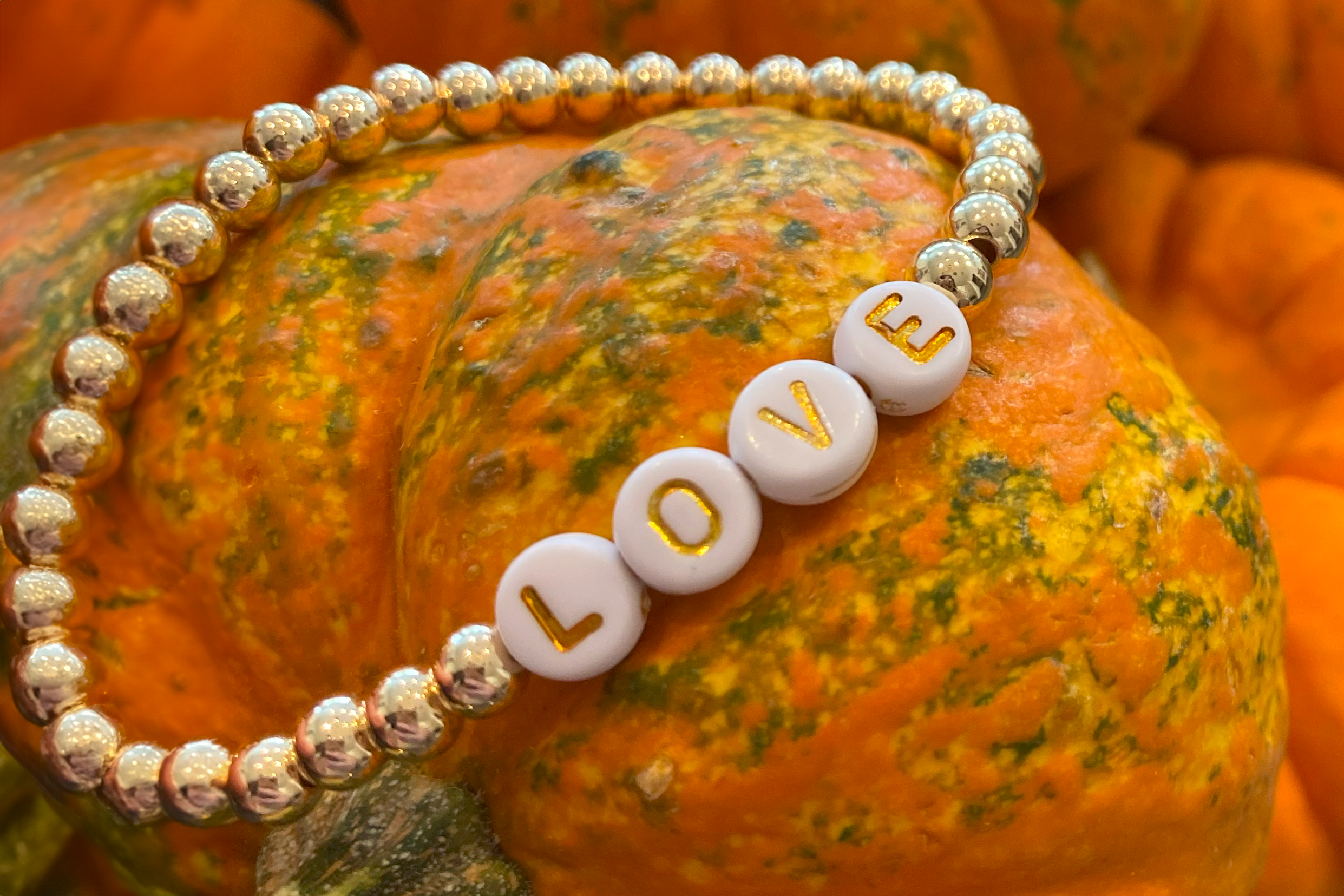 *Preorder* Love Beaded Bracelet