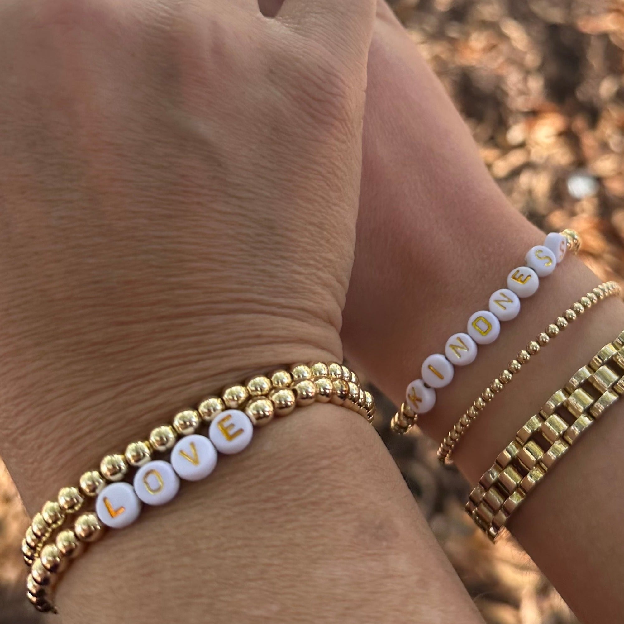 *Preorder* Love Beaded Bracelet