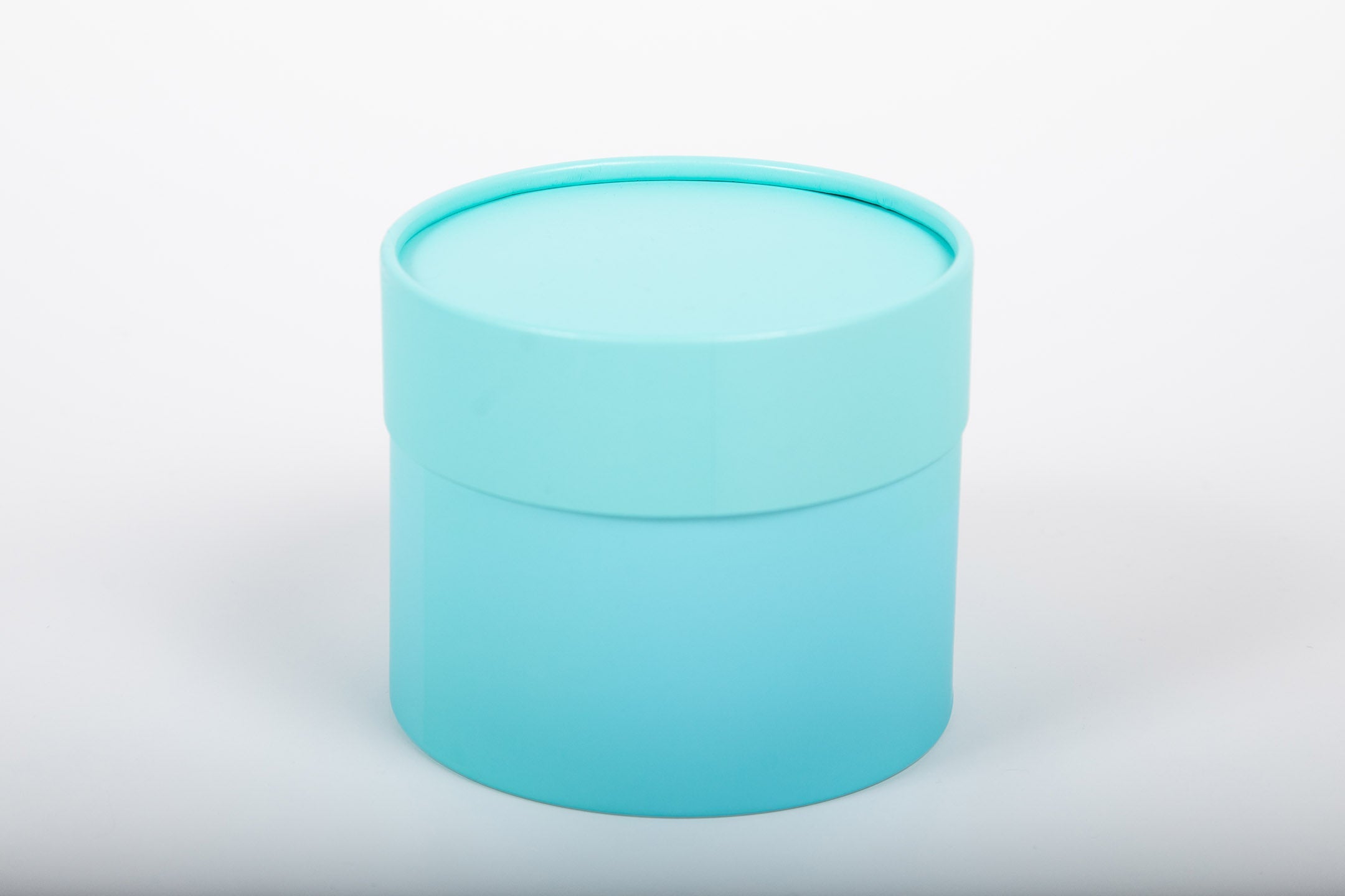 Peace Steel Turquoise & White Hand Blown Glass Candle from Life's About Change Light Collection