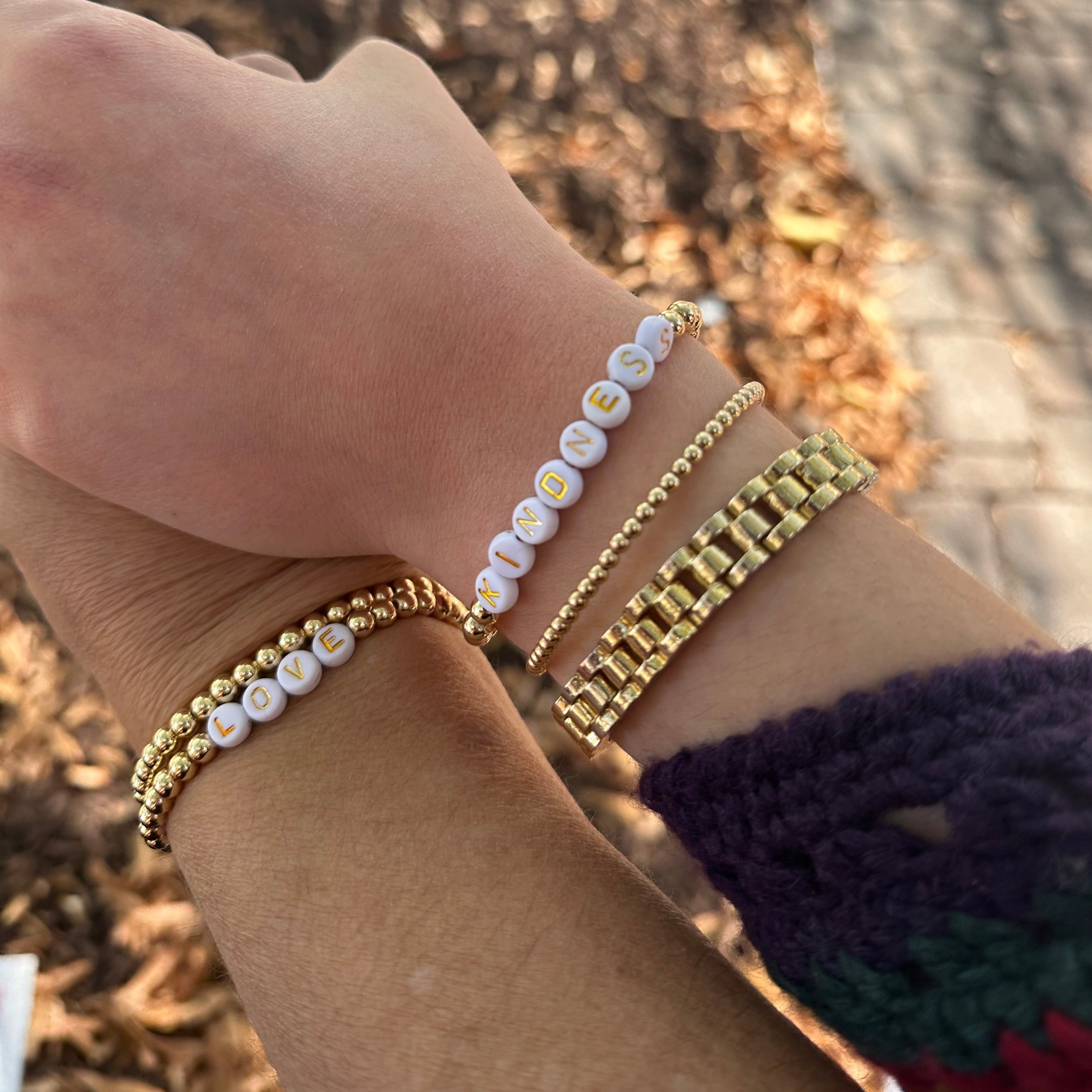 *Preorder* Kindness Beaded Bracelet