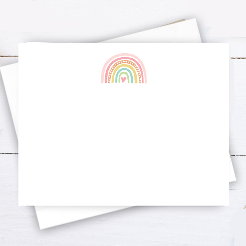 Dream Big Rainbow Notecards