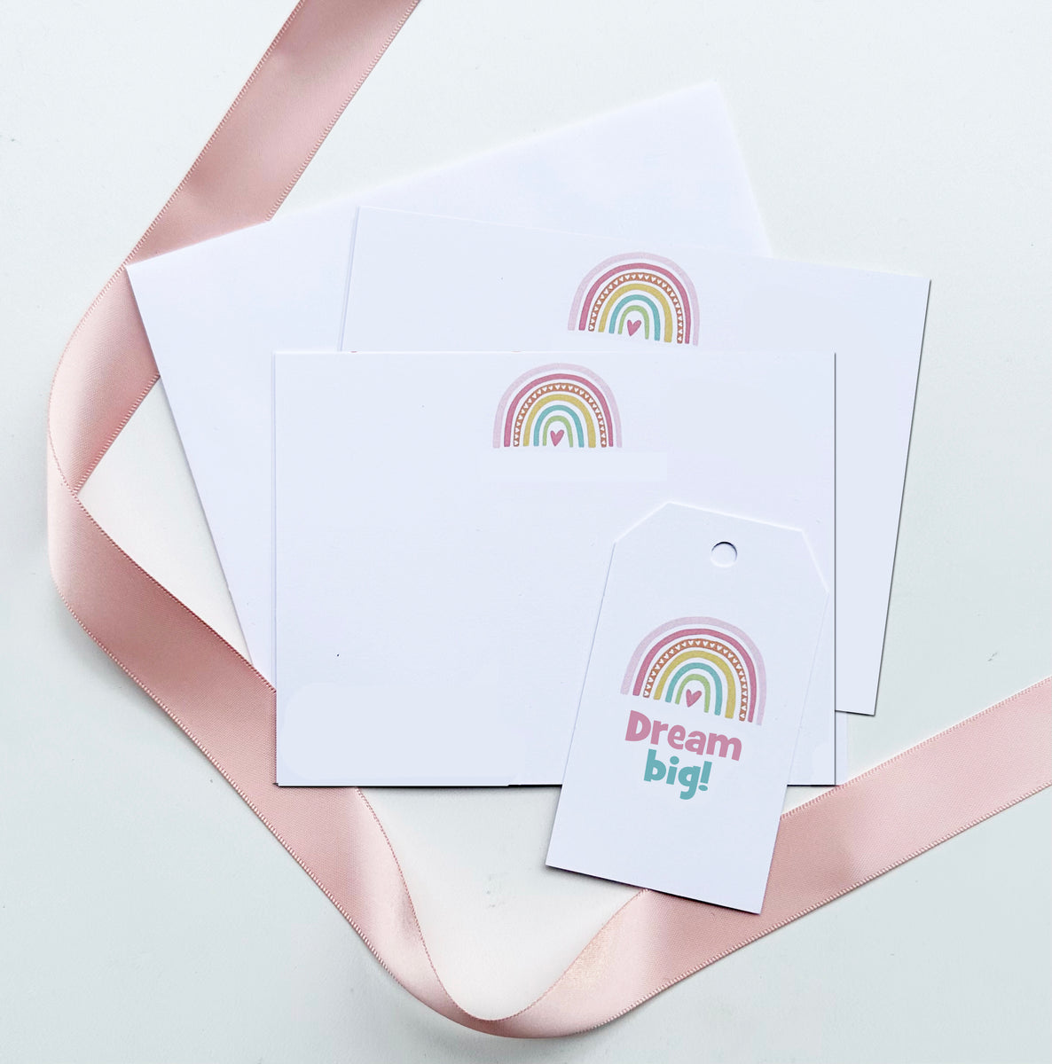 Dream Big Personalized Note Cards by Life's About Change