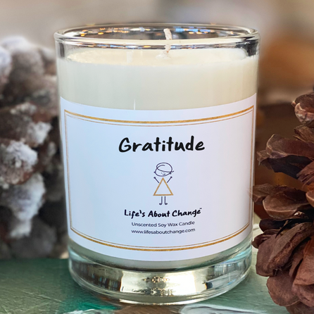 Gratitude - Unscented Candle