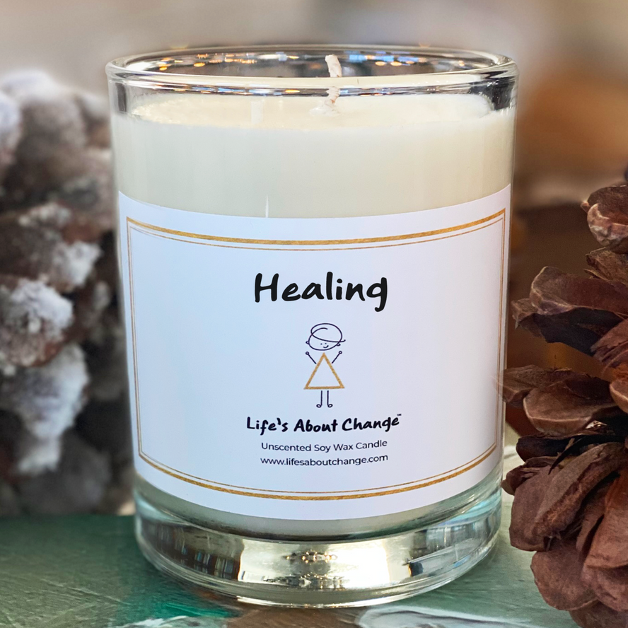 Healing - Unscented Candle