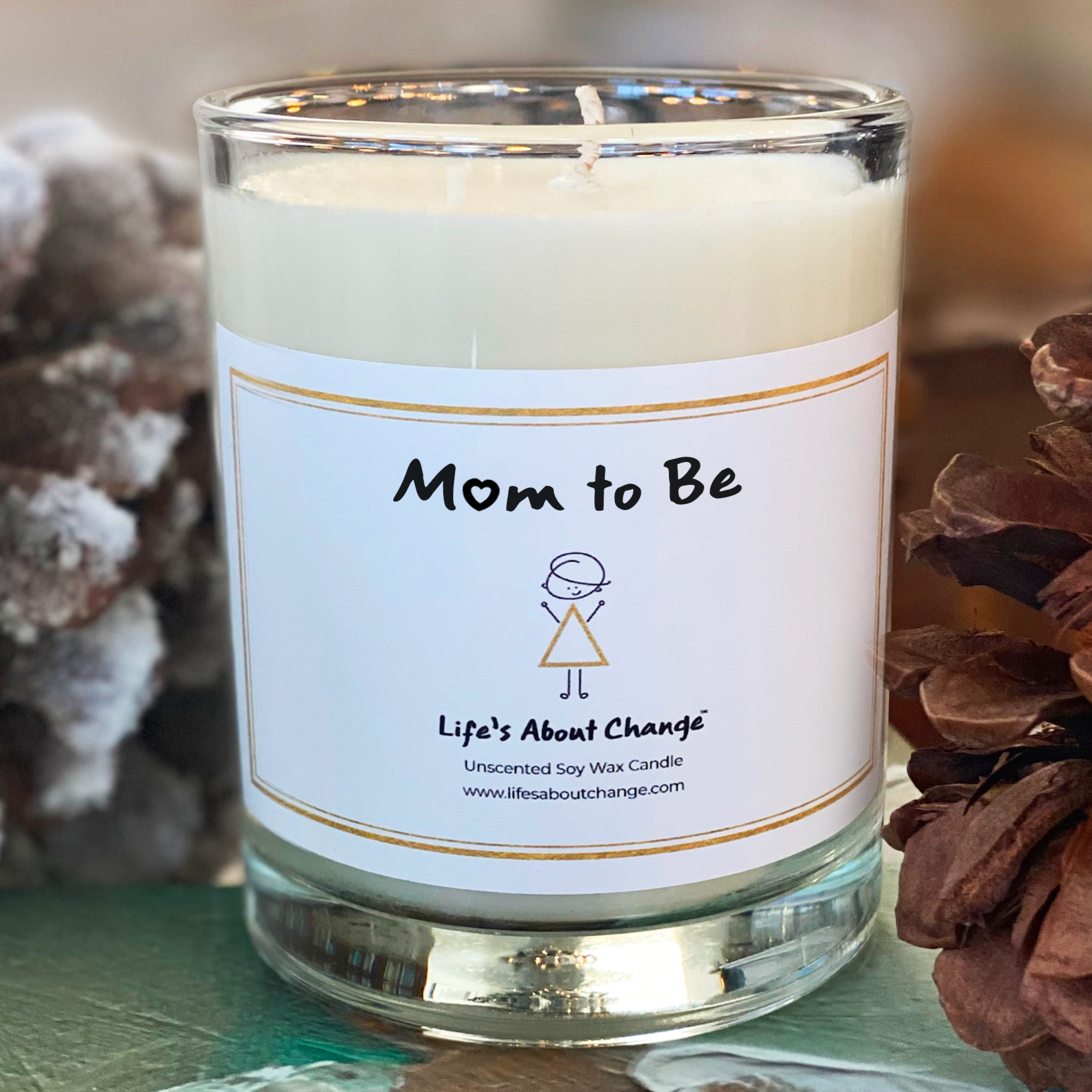 Mom to Be - Unscented Candle
