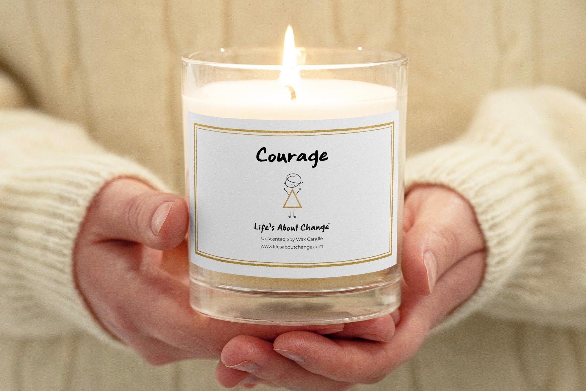 Courage - Unscented Candle