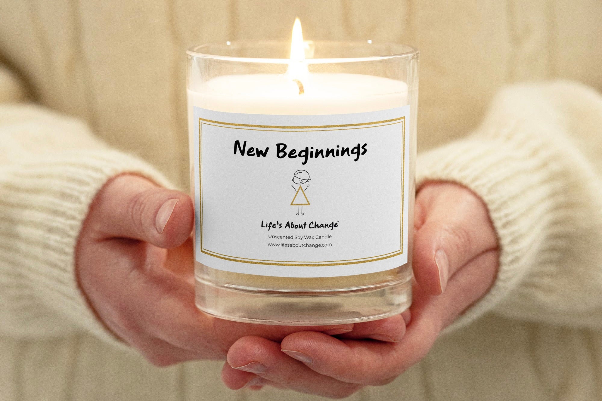 New Beginnings  - Unscented Candle