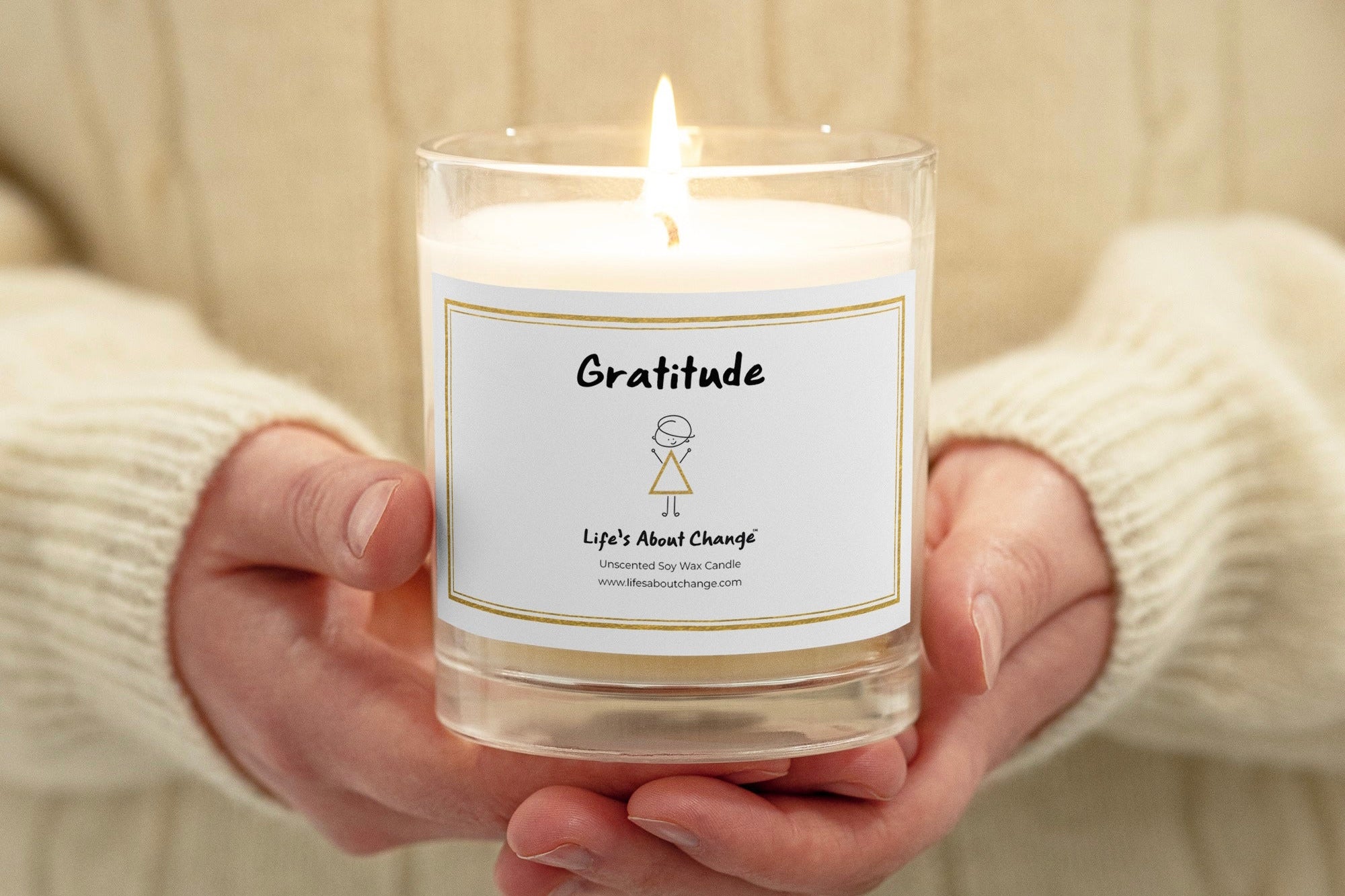 Gratitude - Unscented Candle